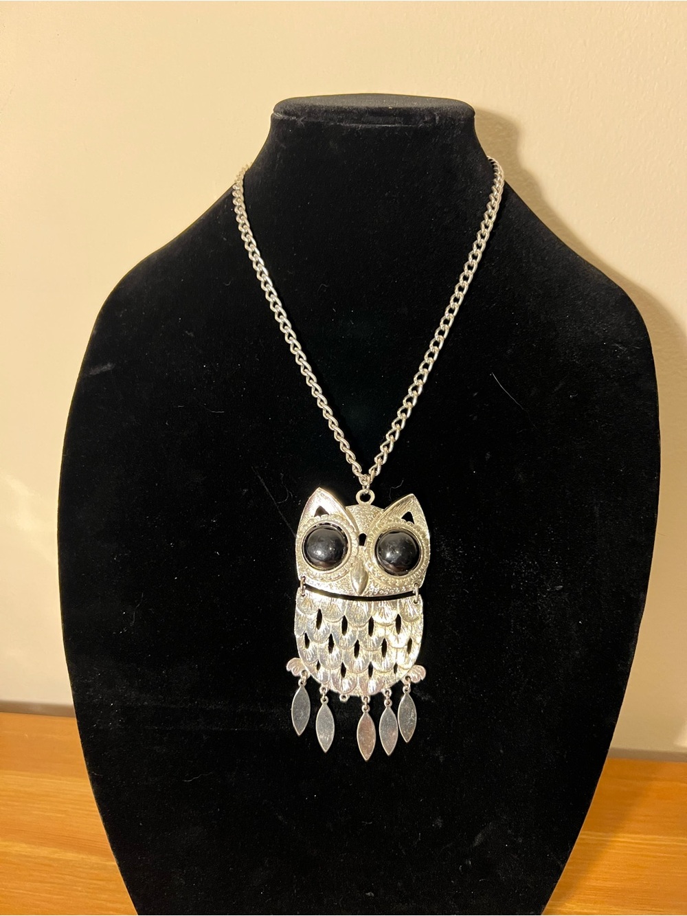 Large 2000’s Owl Necklace